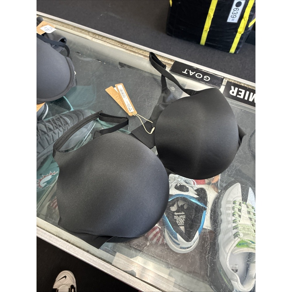 SKIMS Ultimate T-Shirt Bra Black Women's SZ 40D NEW NWT